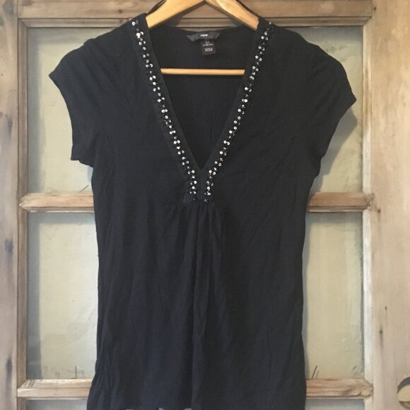 H&M Vintage Y2K holiday sparkle top - Picture 2 of 6